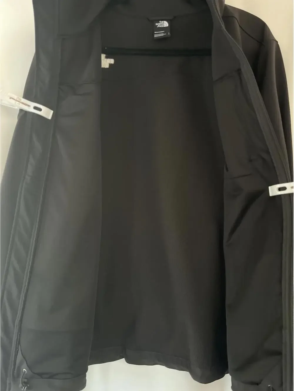 The North Face Men's Softshell Jacket - Black, Size Large